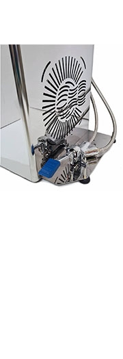 Permite convertir su fuente Canaletas en una fuente con pedal. Kit Pedal