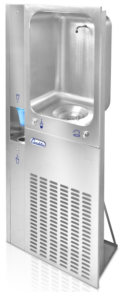 Drinking Fountain fully recessed Canaletas EN-8TLVPV