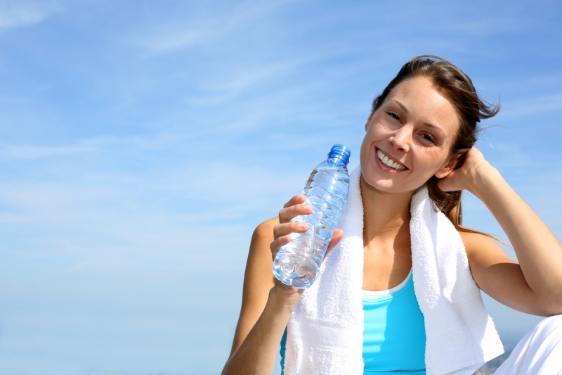 Water should be drunk before, during and after sports. Water coolers facilitate it. 