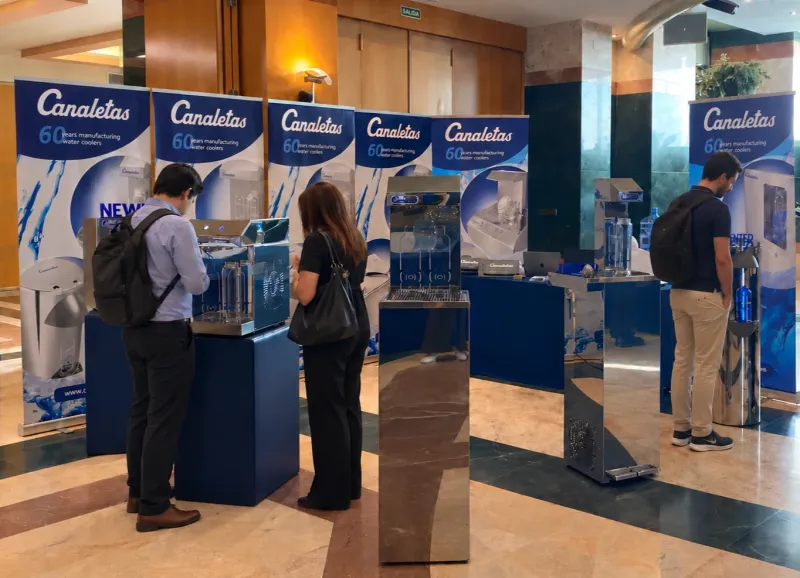 Canaletas présente ses dernières nouveautés à Watercoolers Europe 2026 