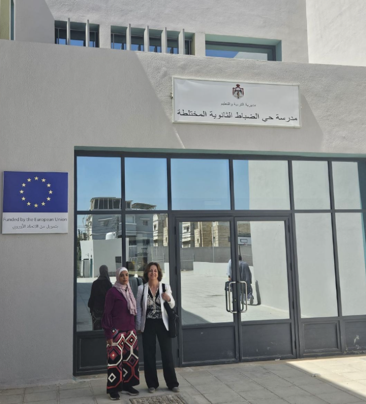 Canaletas s'étend dans les écoles de Jordanie 